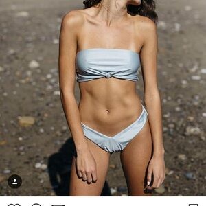 Baby Blue Slate Swim Bikini